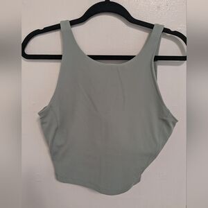 Lululemon Align High Neck Tank Top in Silver Blue